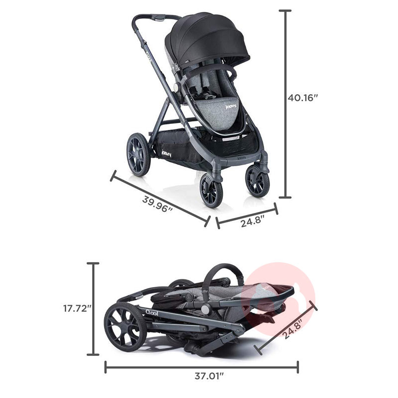 Joovy Multi-functional two-way shock absorption baby stroller