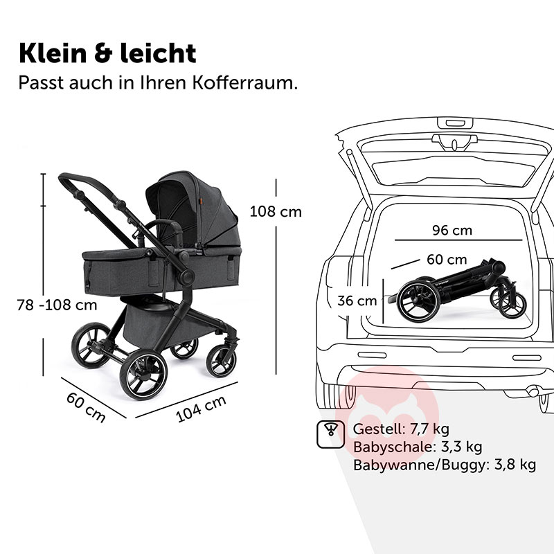 Bergsteiger Tiga dalam satu baju abu-abu pengembara bayi