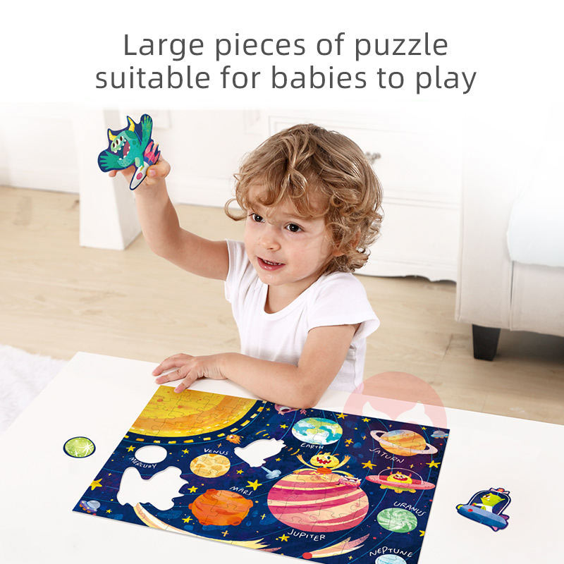 TOI Puzzle kartun fluorescen bayi mainan pendidikan awal