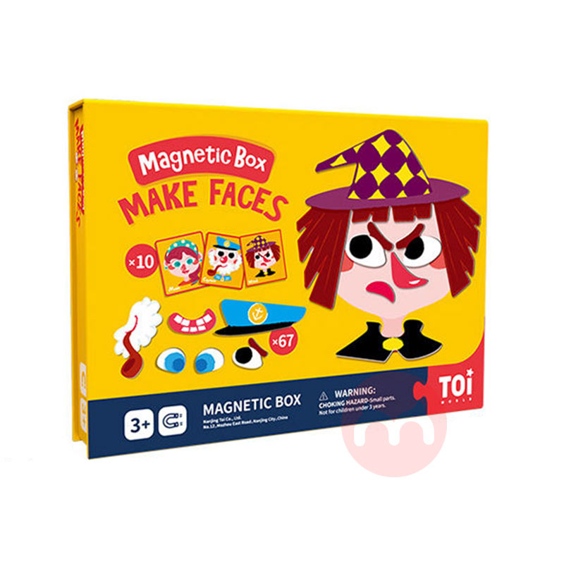 TOI Mainan pendidikan awal bayi magnet magnetik