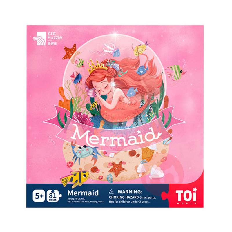 TOI Lukisan dekoratif teka-teki pencerahan seni dengan stiker bingkai gambar