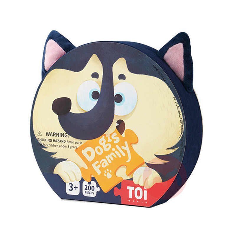 TOI Kartun lucu kucing dan kotak hadiah teka-teki anjing