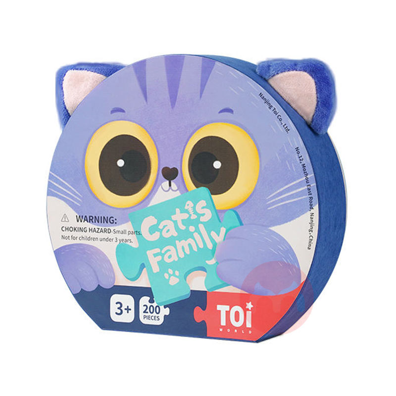 TOI Kartun lucu kucing dan kotak hadiah teka-teki anjing