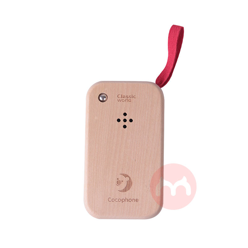 Classic World Ponsel anak-anak musik kayu