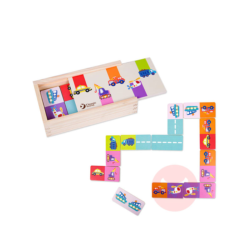 Classic World Mainan kartu teka-teki bayi