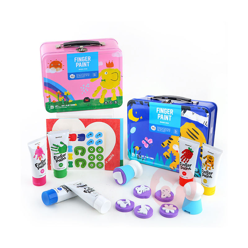 JoanMiro Jari anak-anak melukis pakaian pigmen graffiti