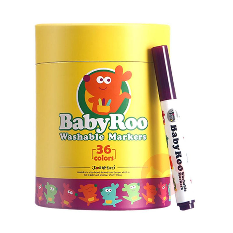 JoanMiro Pen warna 36 warna anak yang tidak beracun yang bisa dicuci
