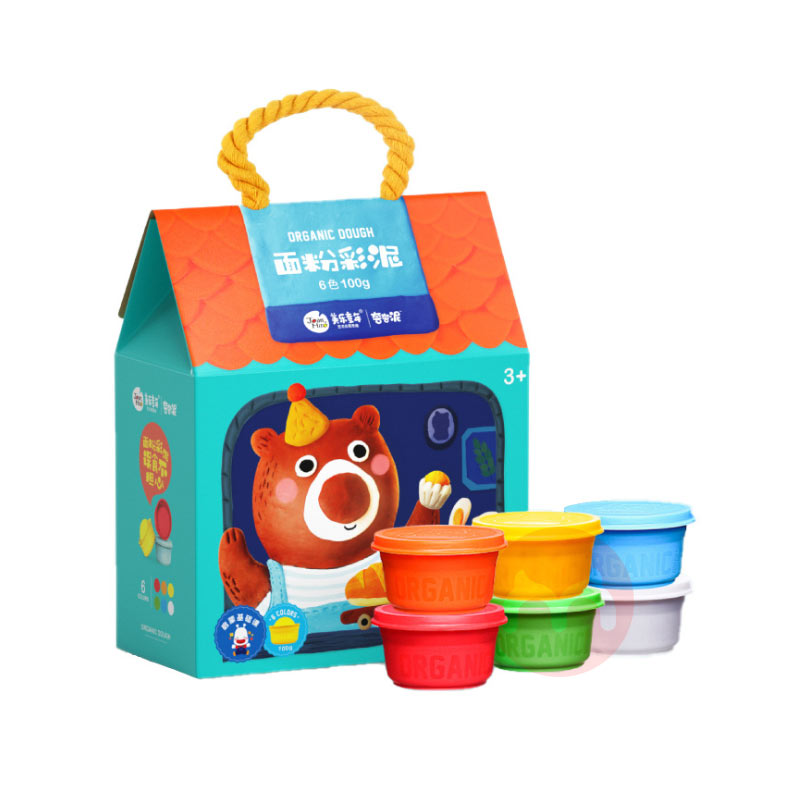 JoanMiro Enam warna tanah liat warna anak-anak DIY lumpur