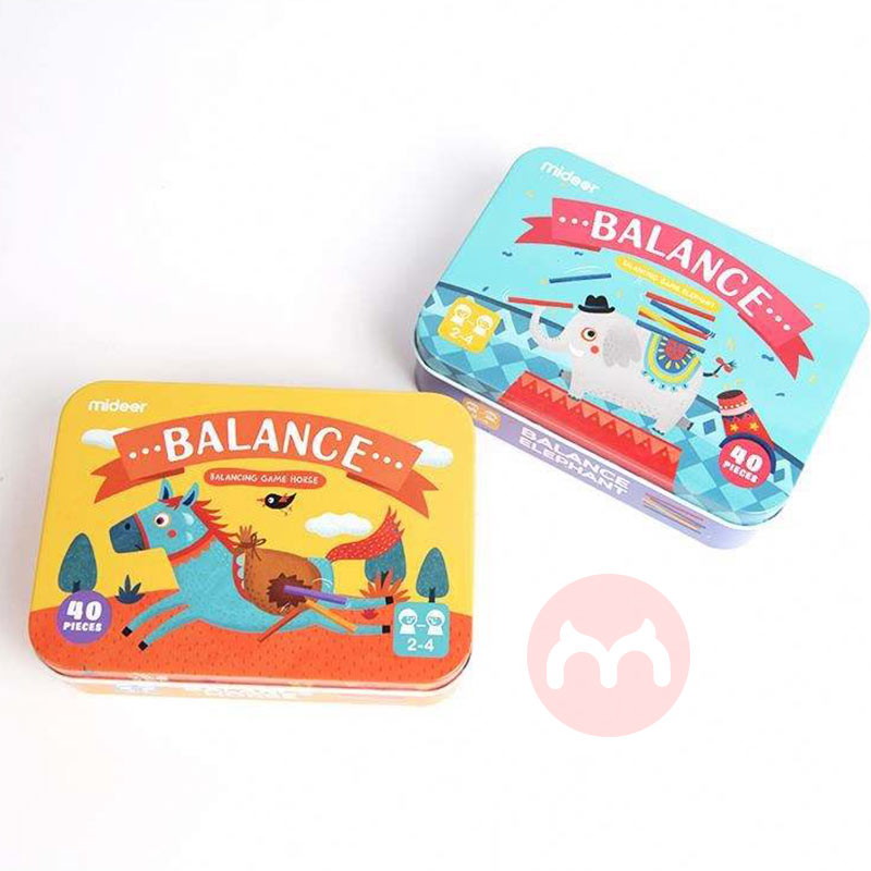 Mideer Permainan pendidikan awal yang diseimbangkan kayu