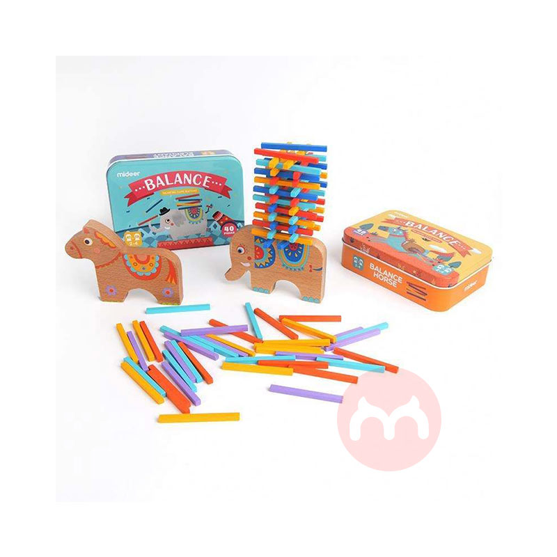 Mideer Permainan pendidikan awal yang diseimbangkan kayu