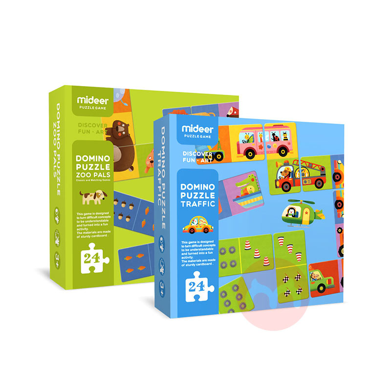 Mideer Pendidikan awal domino teka-teki dua sisi