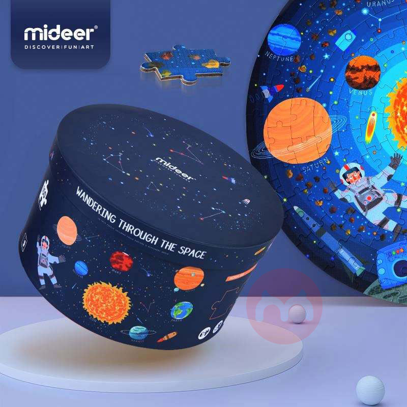 Mideer Happy Planet Children's Puzzle Set