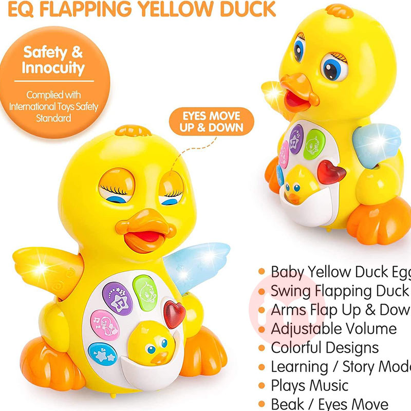 ABtoys Mainan anak-anak bebek musik menari