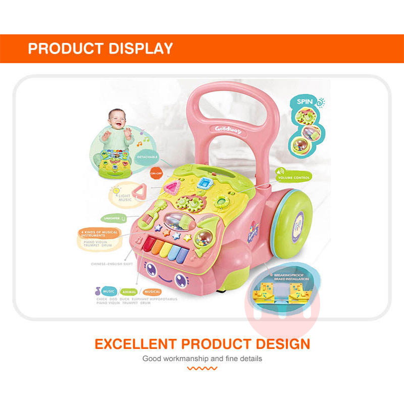 GOODWAY Musik walkers bayi stroller mainan