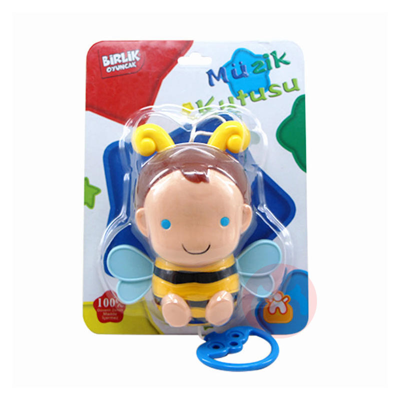 Cartoon bee stroller tali mainan