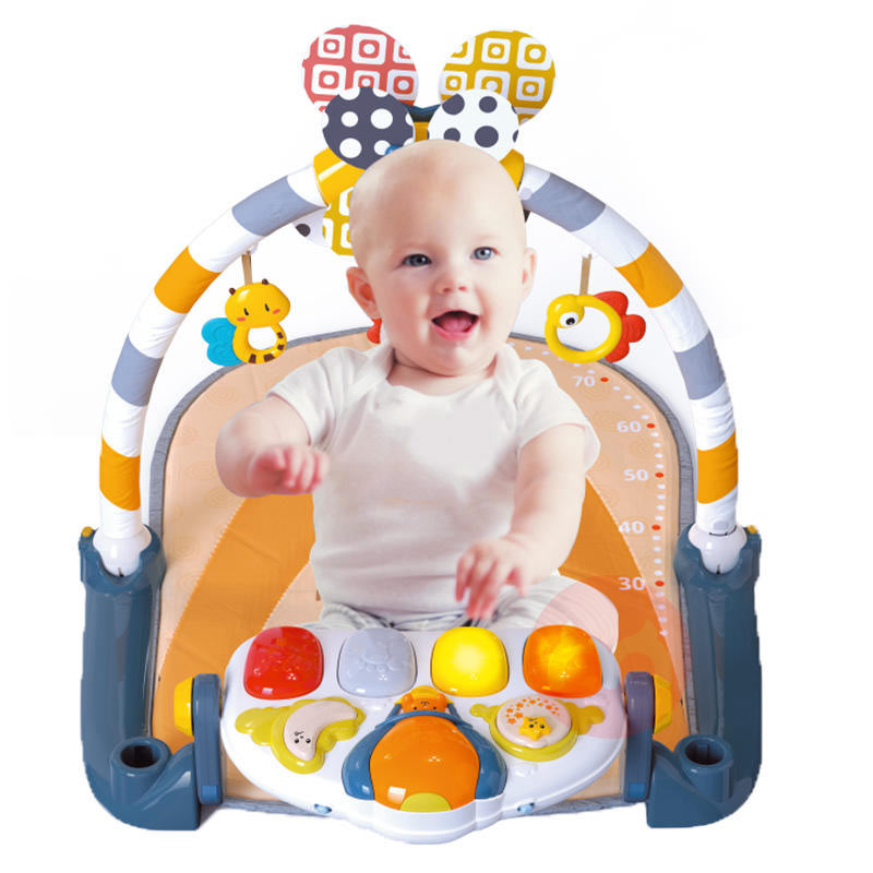 GOODWAY Berputar karpet musik windmill bayi fitness stand