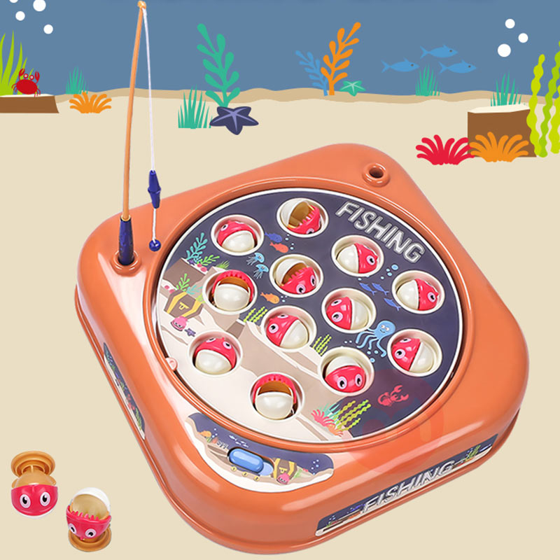 GOODWAY Electric rotary children's fishing toys