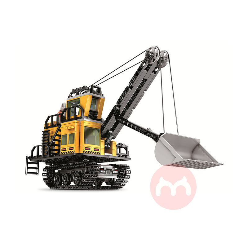 SEMBO Mesin perlombongan tanah hilang blok bangunan forklift