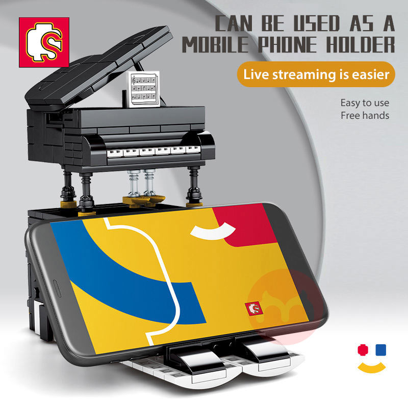 SEMBO Blok bangunan piano speaker tanpa wayar