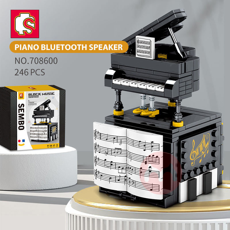 SEMBO Blok bangunan piano speaker tanpa wayar