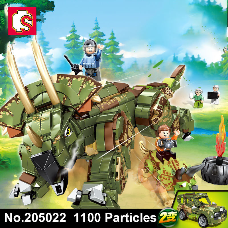 SEMBO Jurassic World Dinosaur Building Block Set