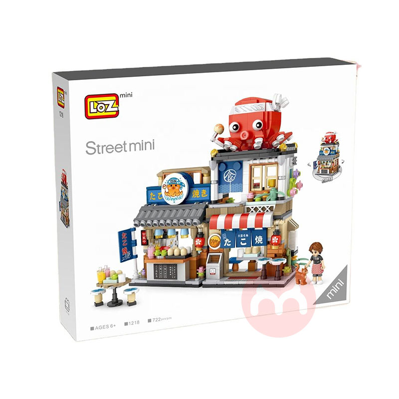 LOZ Octopus Bakery Mini Building Block