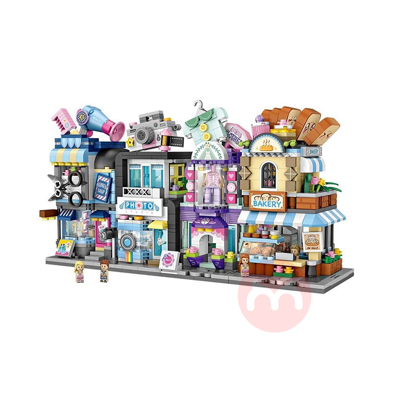 LOZ Urban series mini street store