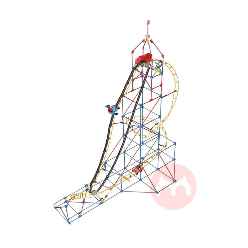 LOZ Elektrik amusement park bajak laut roller coaster blok bangunan