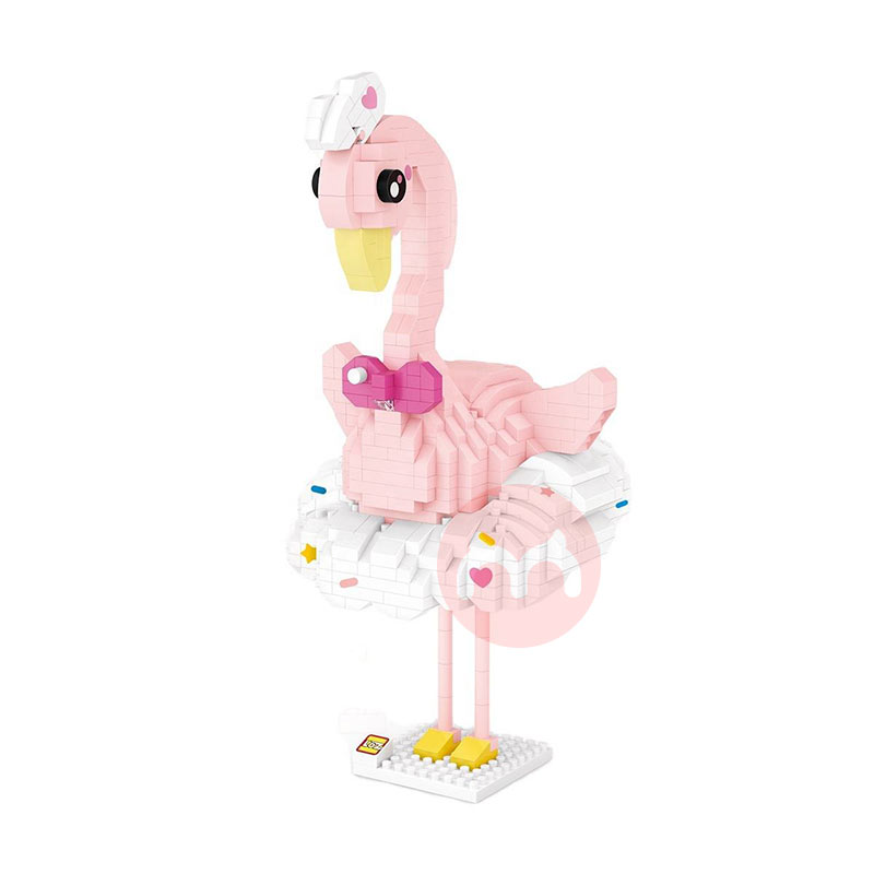 LOZ Ballet Flamingo Building Block