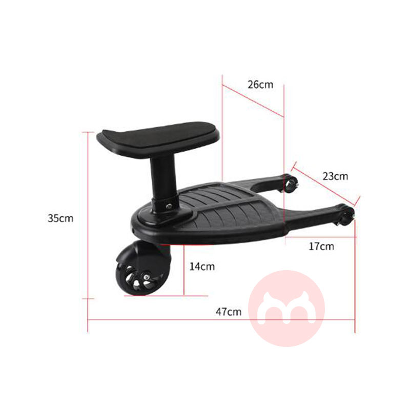 Pedal bantuan untuk perjalanan pengembara dapat duduk