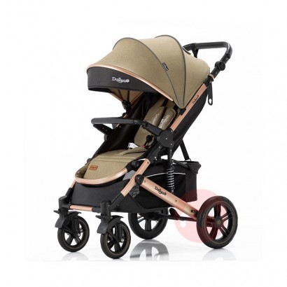 Daliya Dua jalan jalan jalan khaki yang bisa dilipat