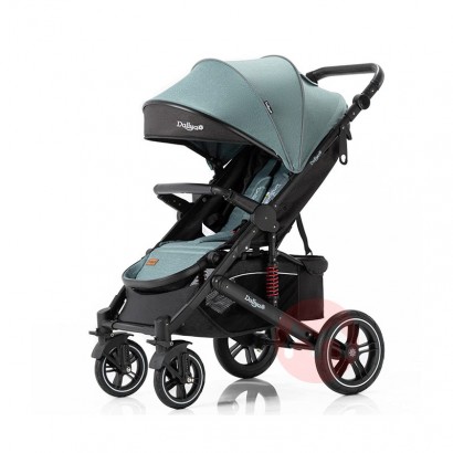 Daliya Perjalanan bayi hijau yang bisa dilipat dua cara