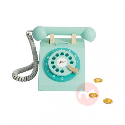 Classic World Mainan pendidikan bayi telepon kayu