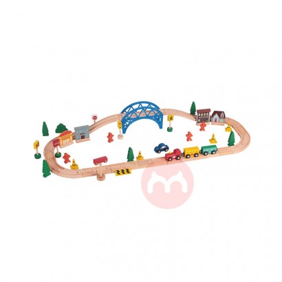 Classic World Pakaian mainan kereta api kayu