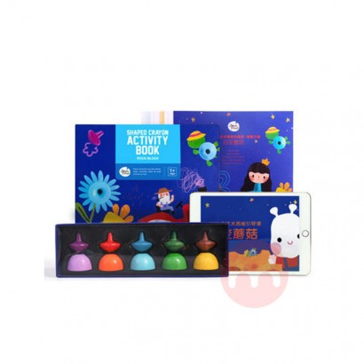 JoanMiro Graffiti anak-anak menggambar crayons