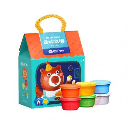 JoanMiro Enam warna tanah liat warna anak-anak DIY lumpur