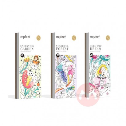 Mideer Buku Gambar Air Warna Graffiti Anak-anak