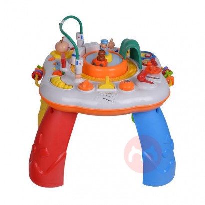 GOODWAY Dua dalam satu meja mainan pendidikan anak-anak menyenangkan