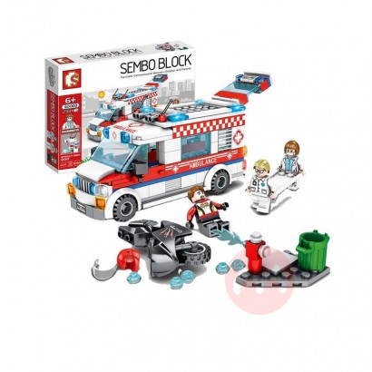 SEMBO Blok bangunan ambulans lingkungan kota