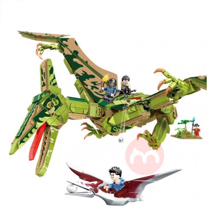 SEMBO Membangun blok dari angka dinosaurus